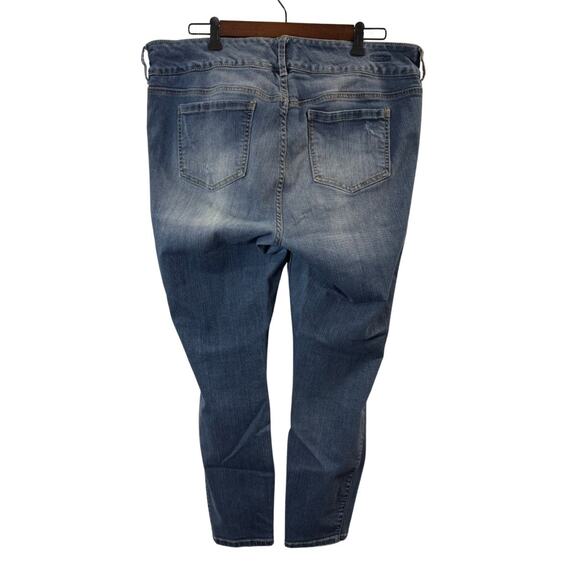 Torrid Women’s Distressed Jeggings Size 20 - Picture 2 of 8